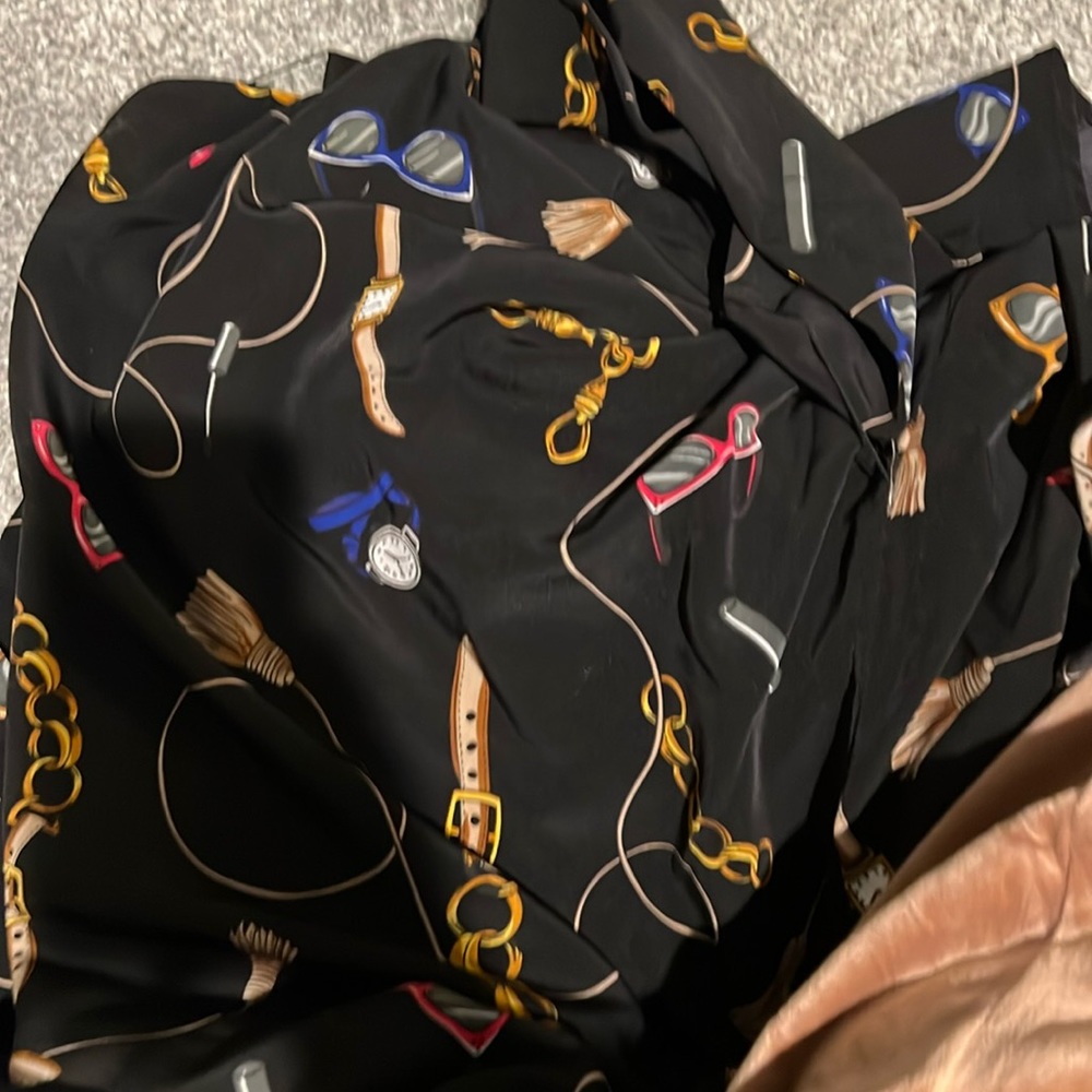 Apt 9 Button Down Ms. Frizzle Work Casual Button … - image 1